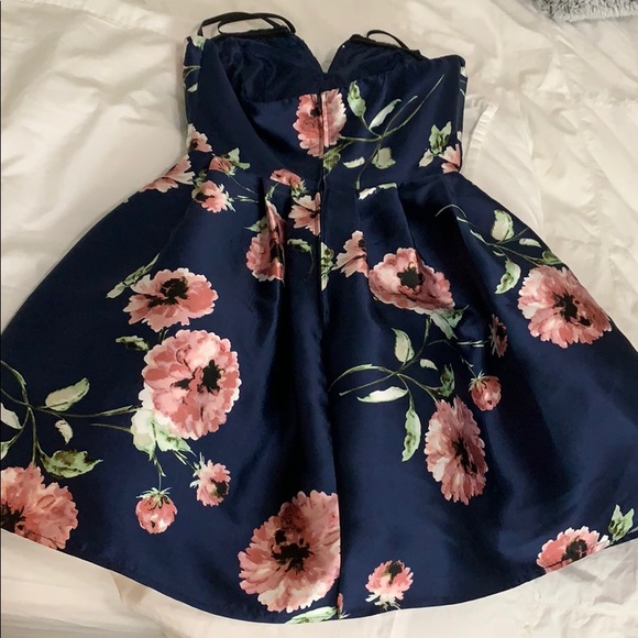 blue mini dress - Picture 4 of 5